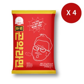 [59kcal 저칼로리 저염] 발효곤약라면 매운맛, 4개, 214g