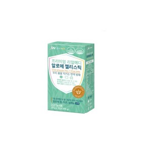 JW중외제약 리얼메디 알로에 젤리 스틱 15p, 300g, 2개