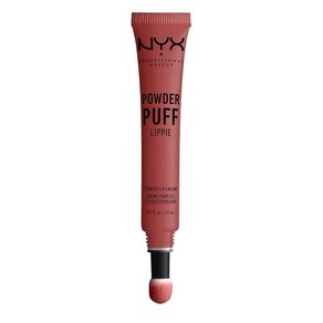 NYX PROFESSIONAL MAKEUP Powde Puff Lippie Lip Ce NYX 프로페셔널 메이크업 파우더 퍼프 립피 립 크림 리퀴드 립스틱 - 베스트 버드(누, 0.4 Fl Oz (1팩), 베스트 버즈, 1개