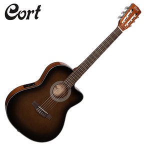 Cort 클래식기타 Jade E Nylon Dark Brown Burst