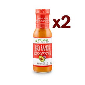 프리멀키친 BBQ 랜치 드레싱 아보카도오일 237ml x2팩, 2개