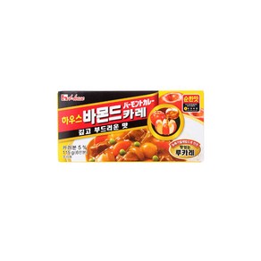 농심 하우스 바몬드카레 순한맛, 115g, 2개