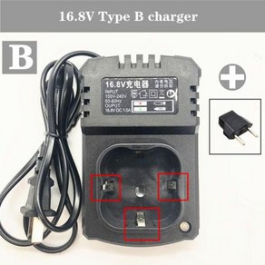 리튬 배터리 충전기 고전력 고속 충전기 전기 렌치 앵글 그라인더 충전 장비 18V 충전기 21V, 1개