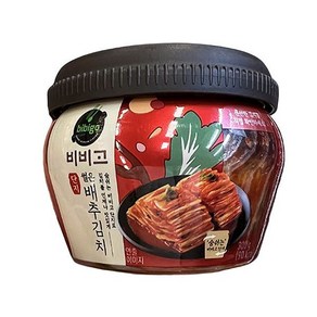 비비고 CJ 비비고 썰은배추김치(용기), 종이박스포장, 300g, 1개