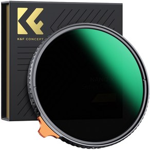 K&F CONCEPT Nano-X 슬림 가변 ND필터 ND2-400, 82MM