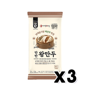 가메골 반반왕만두 남대문시장핵인싸 170g x 3개