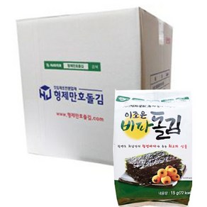 비파 조미김 식탁용 돌김 (15g) X 30봉