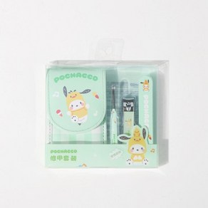 손톱깎이세트 MINISO 시나모롤 포차코 손톱깍이 귀이개 세트, 1개