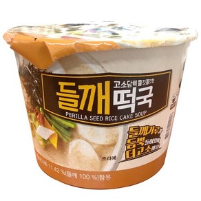 칠갑농산 들깨떡국 즉석식품, 8개, 219g