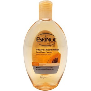 일본직발송 6. ESKINOL NATURALS PAPAYA FACIAL CLEANSER 7.6 OZ - 225 ML BOTTLE BY ESKINOL B002TST26E, 1개