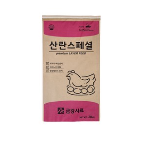 금강사료 산란스페셜 사료 산란 닭모이 산란닭 20kg, 1개, 곡물