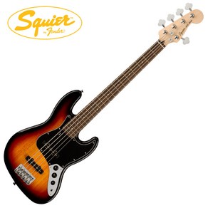 스콰이어 5현 베이스 Squie Affinity Jazz Bass V LRL 3-Tone Sunbust 037-8651-500, 단품, 1개