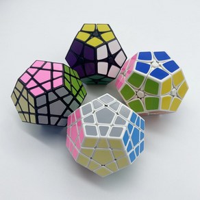 2x2 3x3 메가밍크스 큐브 특수큐브 루빅스 22 33 퍼즐 222 333 Megaminx, 3x3 검정, 1개