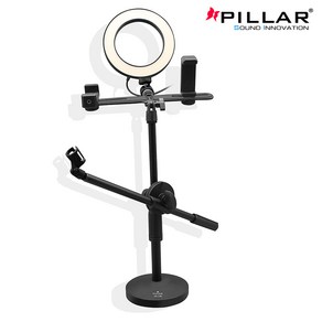 [한정특가] 컴소닉 PILLAR CR-L100 LED 링라이트 링조명 인터넷 방송, 1개