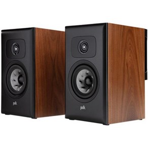 Polk Audio Legend L100 북쉘프 스피커2021 모델 - 1인치 피나클 트위터 5.25인치 터빈 콘 우퍼 더 깊은 베이스 된 전원 포트 고해상도 오디오 싱글 블랙, Bown