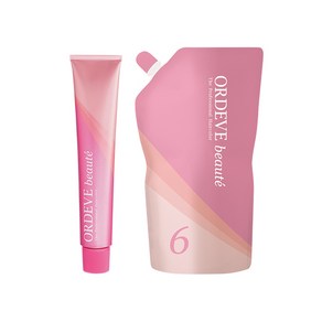 밀본 올디브 보떼 더 프로페셔널 헤어컬러 염색약 80g (12개당 산화제 1000ml 1개), b6-MB [모카브라운], 1개
