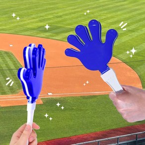 파티쇼 응원용 손바닥 짝짝이 응원 용품 체육대회 축구 야구 운동회, 짝짝이대형손바닥블루
