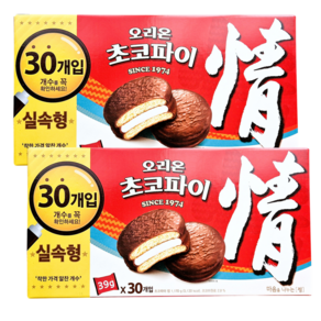 오리온 초코파이 대용량 실속형 30P