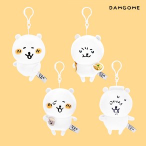 담곰이 가방고리 12cm - 농담곰 곰 곰돌이 캐릭터, 03 라면한사발 담곰이, 1개