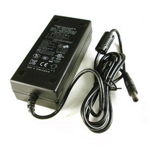 모니터어댑터 [하늘컴] 아답터 100~240V / 12V 4A [내경2.1~2.5mm/외경5.5mm] 전원 케이블 미포함 [비닐포장], 1개