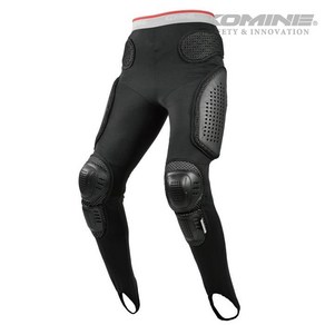 KOMINE SK-612 Potect Mesh Unde Pants 이너보호대, 블랙, 2XL, 1개