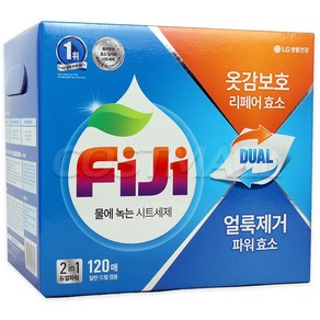 FiJi 피지 물에 녹는 파워업 시트 세제 120매