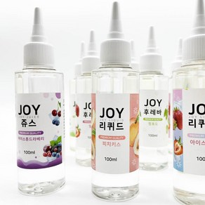 [2+1] 조이리퀴드 100ml 식품첨가물 액상 향료 플레이버 슬라임 아로마조이, 말보루향 100ml X 3