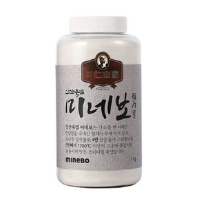 [정품] 인산가 미네보 분말(가루) 1kg / 5회죽염, [인산가 본사 직영] 미네보 [분말] 1kg, 1개