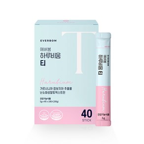 다이어트식품 에버봄 하루비움 티 1박스 (40포), 200g, 1개