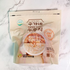 구가네 국내산 황금햅쌀 가마솥맛 누룽지 600g 5봉