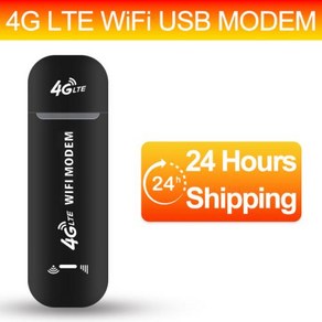 LTE라우터 미니 USB 동글 4G LTE 무선 150Mbps 모뎀 모바일 광대역 SIM 와이파이 카드 홈 신제품, [01] 4G LTE Black, 2.4G LTE Black