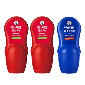 [멘소래담 공식] 멘소래담 쿨 롤온 로션 파스 50ml + 롤온 로션 파스 50ml, 1개