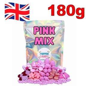 [영국발송]180g 핑크믹스 스웨디시젤리 스위즐스 법스 스웨덴Pink mix swedish jelly swizzels bubs, 180g, 1개