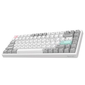 COX LL 미니배열 블루투스 유무선 무접점 키보드, Pink + White + Gay + Geen, CNK84w