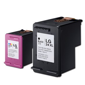 [대박토너] LG24 LG24XL LG25XL 대용량 LG재생잉크