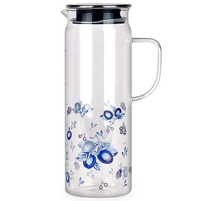 토타하우스 코렐 코디네이츠 물병 1800ml (블루베리) 내열유리 코디물병 냉장고물병 유리물병 0518