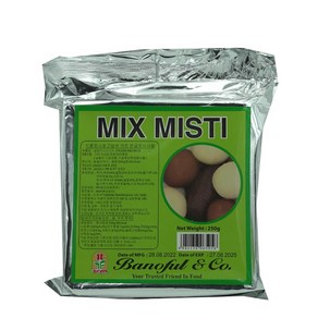 BANOFUL Mix Misti (Sweet Desset) 250g (1+1) 500g 믹스 미스티 (달달한 간식), 2개