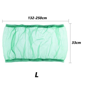 케이지 커버 메쉬 버드 커버 나일론 방진 앵무새 그물 애완 동물 액세서리 에어리 앵무새 그물 s/m/l, M, 03 geen, 1개