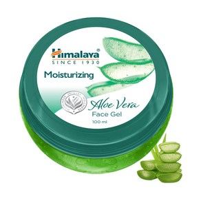 Himalaya Moistuizing Aloe Vea Face Gel 100 pcak, 2세트, 100ml