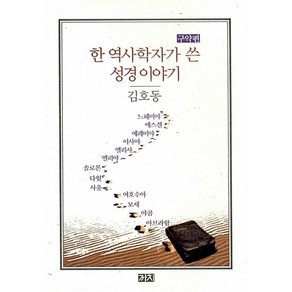 한 역사학자가 쓴 성경이야기-구약편, 김호동, 까치글방