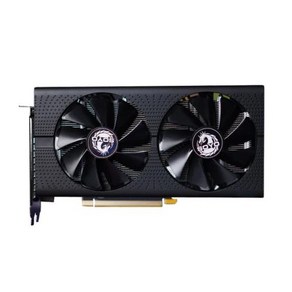 그래픽 카드 SOYO AMD RX580 8GB 게임용 GDDR5 256 비트 PCI 익스프레스 3.0 × 16 Radeon GPU 컴퓨터 비디오, AXSNOW RX580 Black_2, 1개