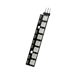 아두이노 네오픽셀 8비트 RGB LED 일자형 패널 WS2812, 1개