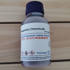 요오드-요오드화칼륨용액(아이오딘-아이오딘화칼륨용액) 100ml Iodine- Potassium Iodine Solution(I2-Kl) 오피스안, 1개