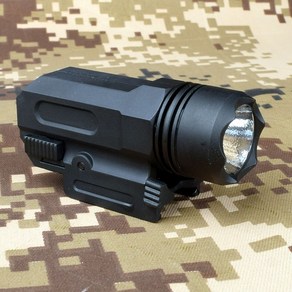 모드라이트 전술라이트 led 샷건 소총 glock gun flash light tactical toch flashlight with elease 20mm mount fo, 1개