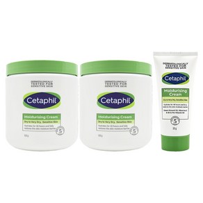 [Cetaphil] 세타필 모이스춰 라이징 크림 대용량 550g 2개+50g, 1세트