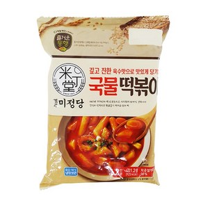 경주미정당국물떡볶이(2인분) 401.2G/씨제이, 1개, 401.2g