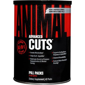 Universal Nutrition Animal Cuts 애니멀 컷 42팩 - NEW