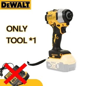 DeWalt 브러시리스 충전 전기 스크루 드라이버 20V 리튬 배터리 다기능 전기 드릴 Dcf850, 2) No battey dcf850, 1개