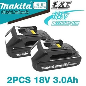 100% 오리지널 마키타 충전식 배터리 전동 공구 BL1830B 용 18V 9.0Ah --, [01] Makita 3AhX2--5C, 22 Makita 3AhX2--5C