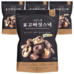 크리스피표고버섯스낵210g, 4개, 210g